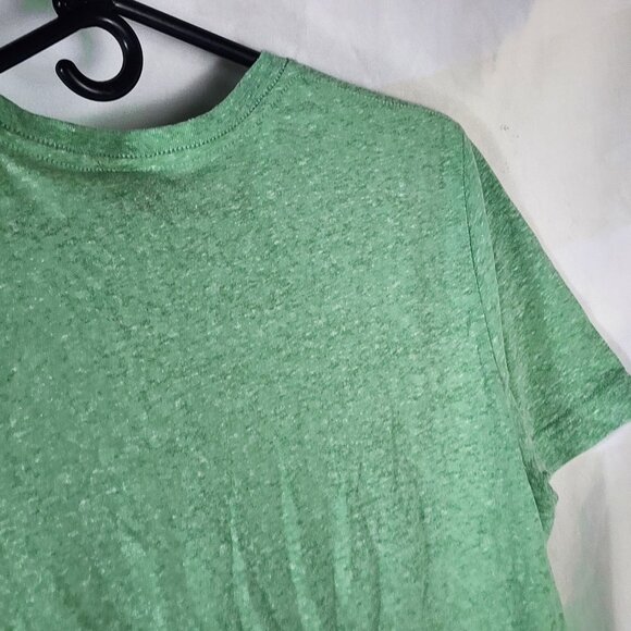 Peanuts Snoopy Sharing a Red Scarf with Woodstocks Green Cotton Poly Tee Size S - Picture 12 of 16